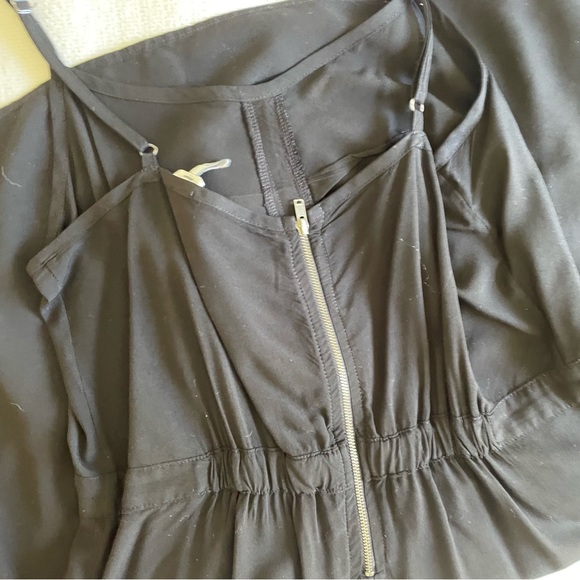 Splendid Black Strappy Mini Dress - Picture 3 of 4